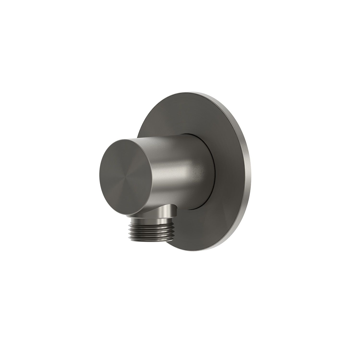 Support mural pour douchette flexible acier inox 316L canon de fusil – Image 2