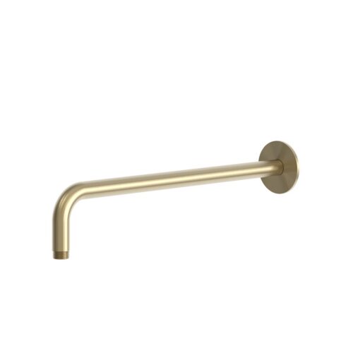Portedouche mural long en metal finition or PVD design moderne durable