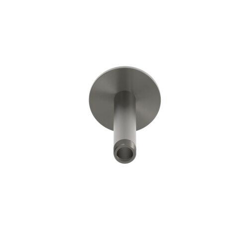 Support de douche plafond court effet canon fusil acier resistant et durable