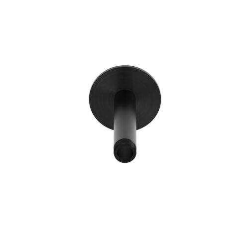 Bras de douche plafond court en metal noir installation plafond durable