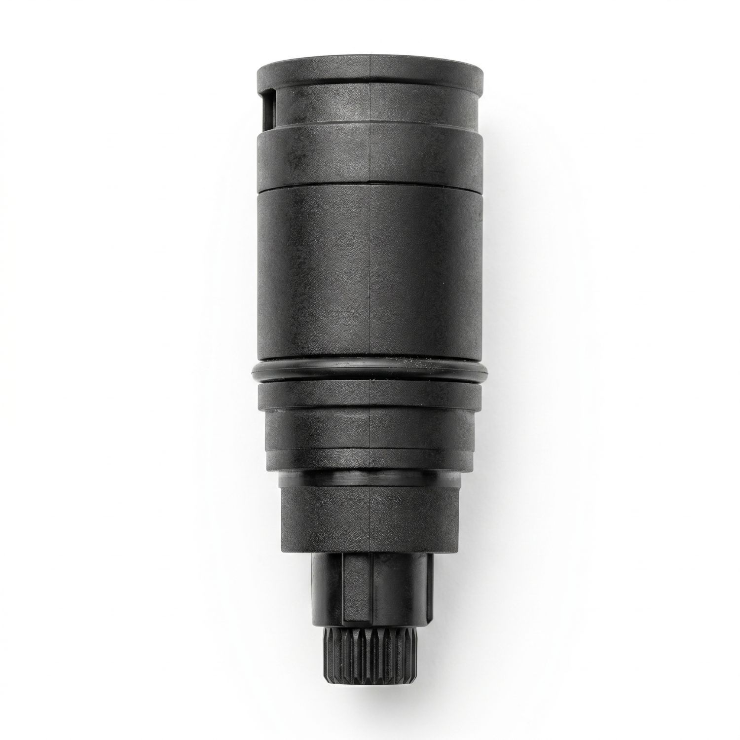 Cartouche pour bouton temporisateur acier inox 316L gris acier