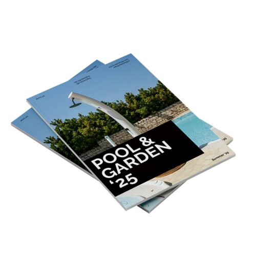 Catalogue 2025 douches piscine inox 316L robinetterie papier carta