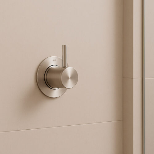 Deviateur mural en inox satine 316L resistant et design pour interieurexterieur