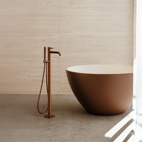 Minidoccia inox Sined Carloforte elegance moderne en or rose Achetez maintenant la qualite vous a