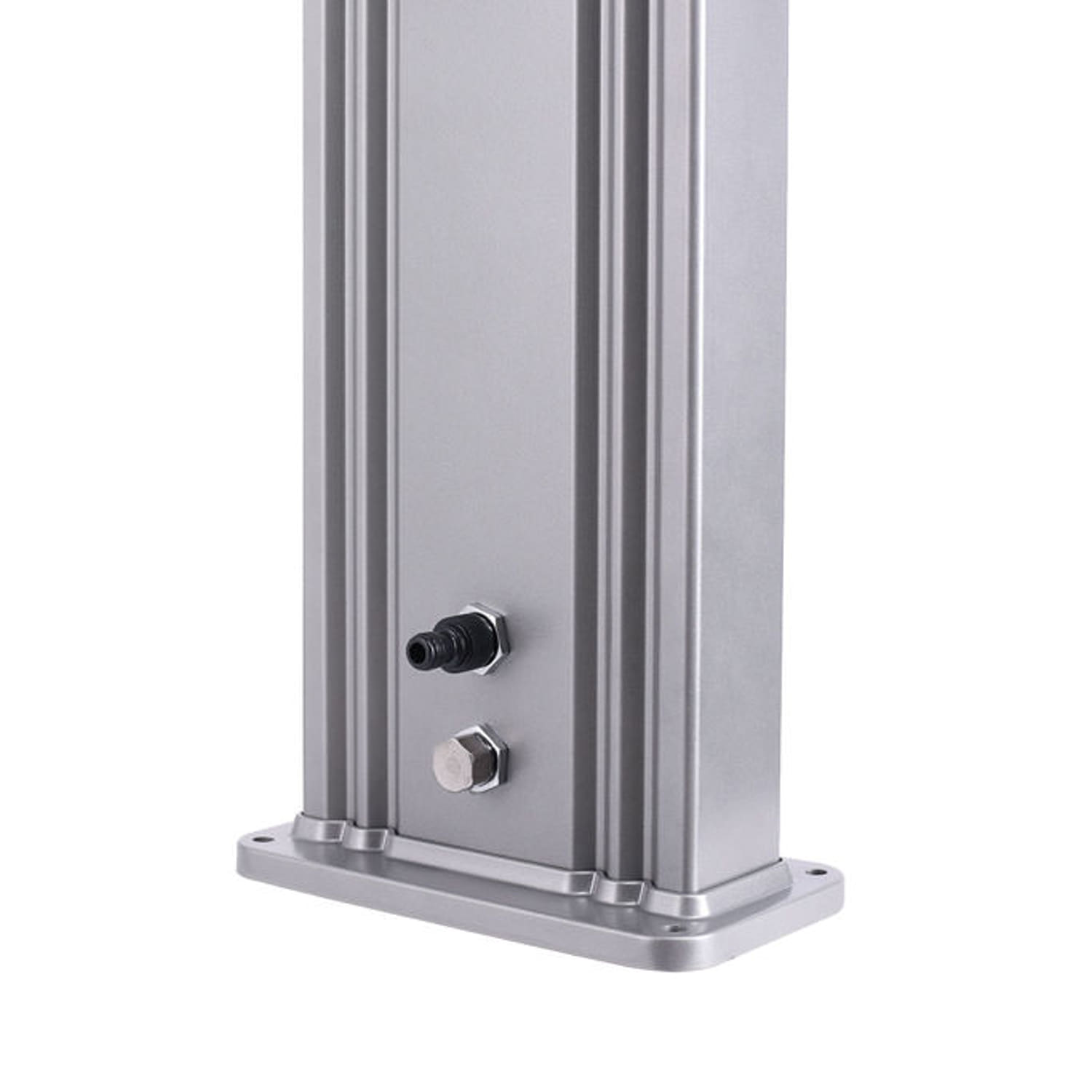 Sined Doccia Ella Grigia Douche Solaire En Aluminium Avec Lavepieds – Image 6