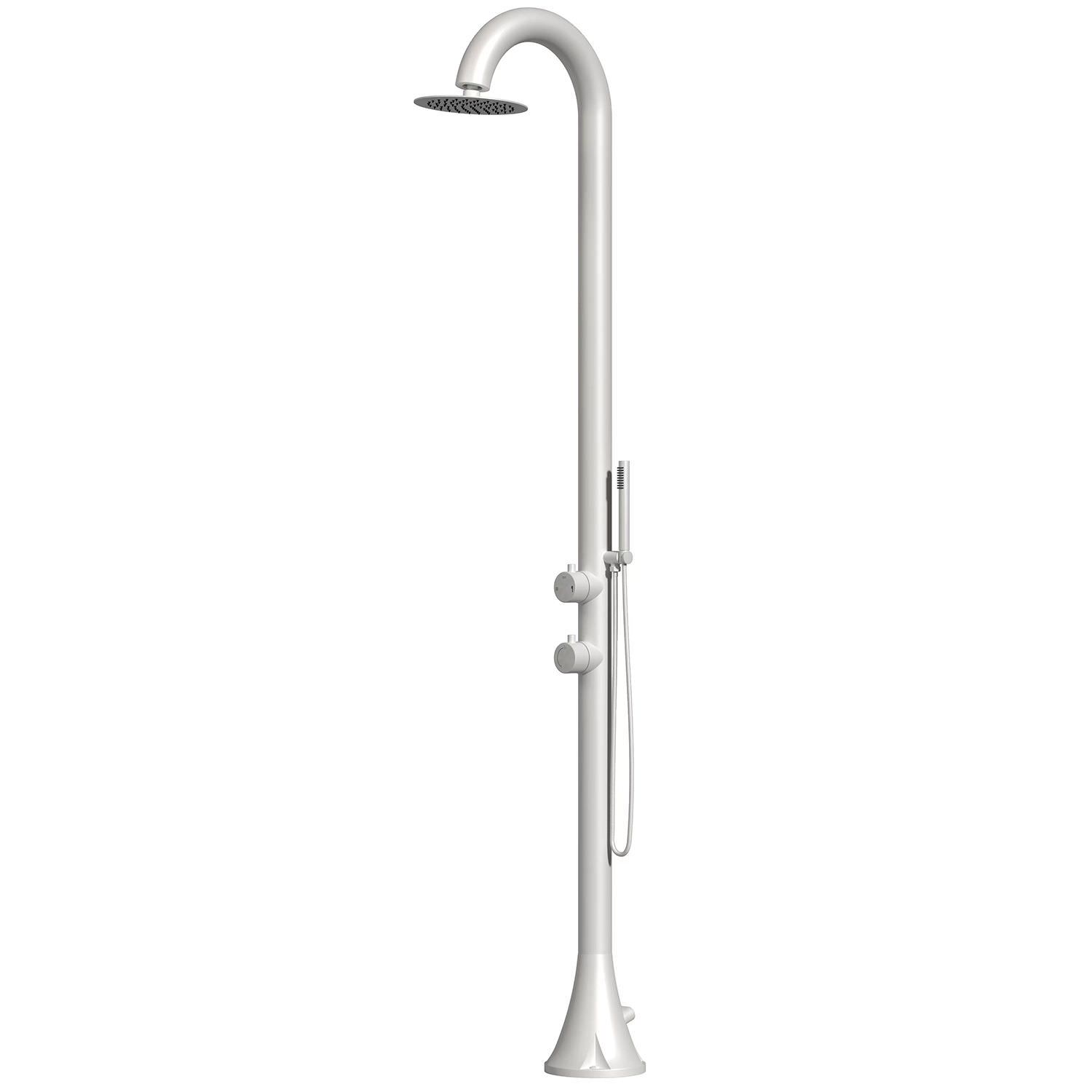 Douche En Acier Inoxydable Avec Douchette SINED Luna D White – Image 2
