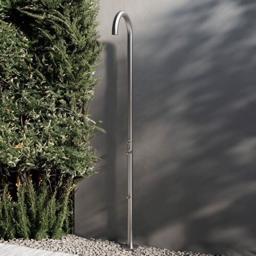 Sined Olbia Inox Eau chaude et froide Douche exterieure