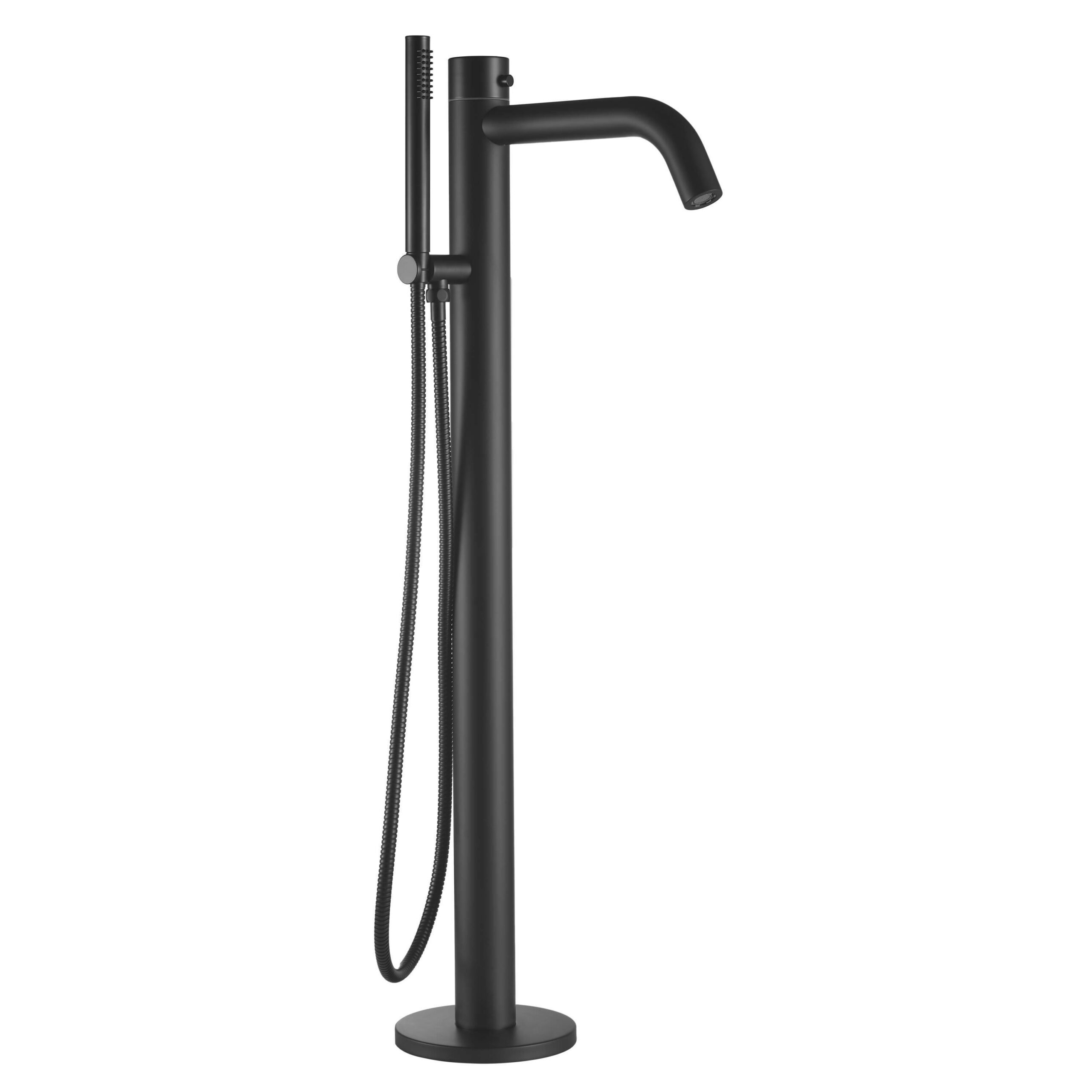 Sined Oristano Robinet De Baignoire Exterieur En Acier Inoxydable Noir – Image 2