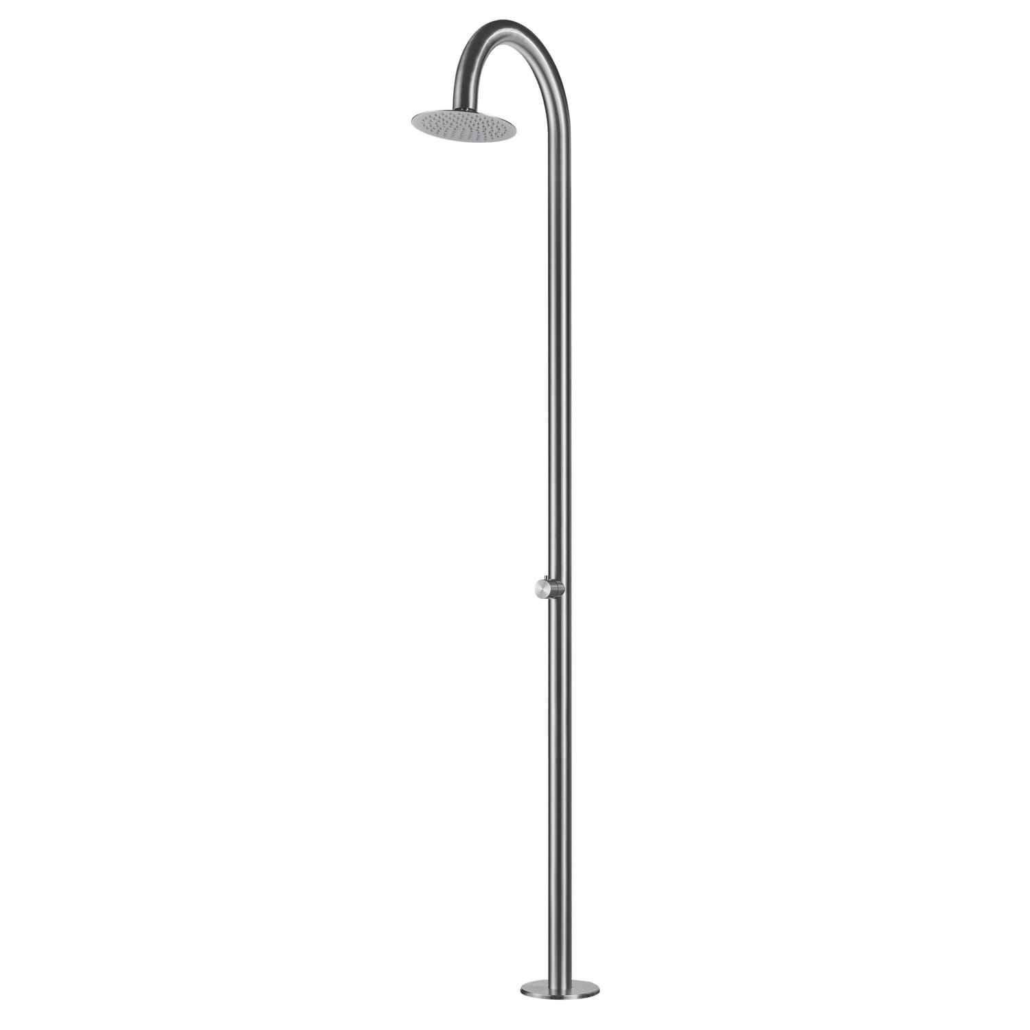 Douche De Piscine a Eau Froide En Acier Inox 316l Sined Doccia Palau – Image 2