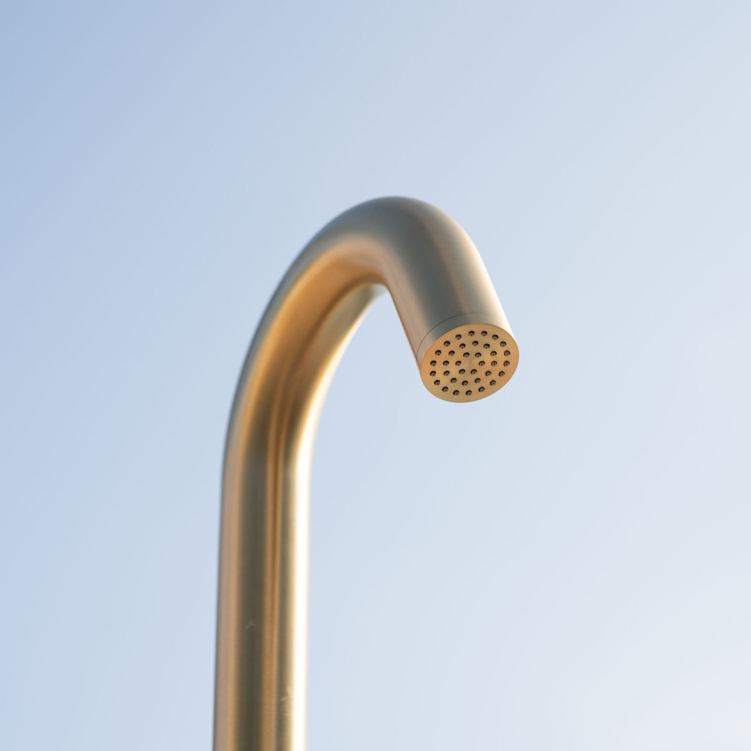 Douche Exterieure a Eau Chaude Et Froide Sined Shower Quartu Oro – Image 4