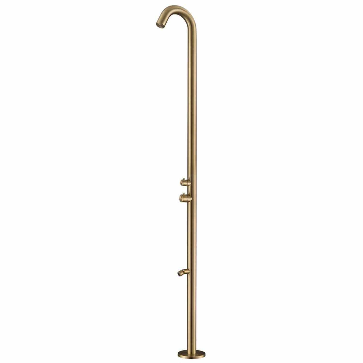 Douche Exterieure a Eau Chaude Et Froide Sined Shower Quartu Oro – Image 2