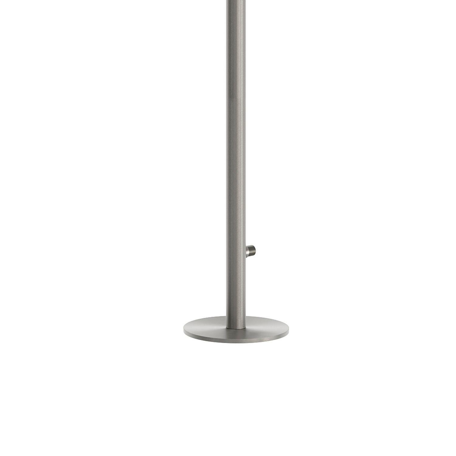 Douche exterieure acier inox AISI 316L couleur canna di fucile avec pommeau 25 cm – Image 3
