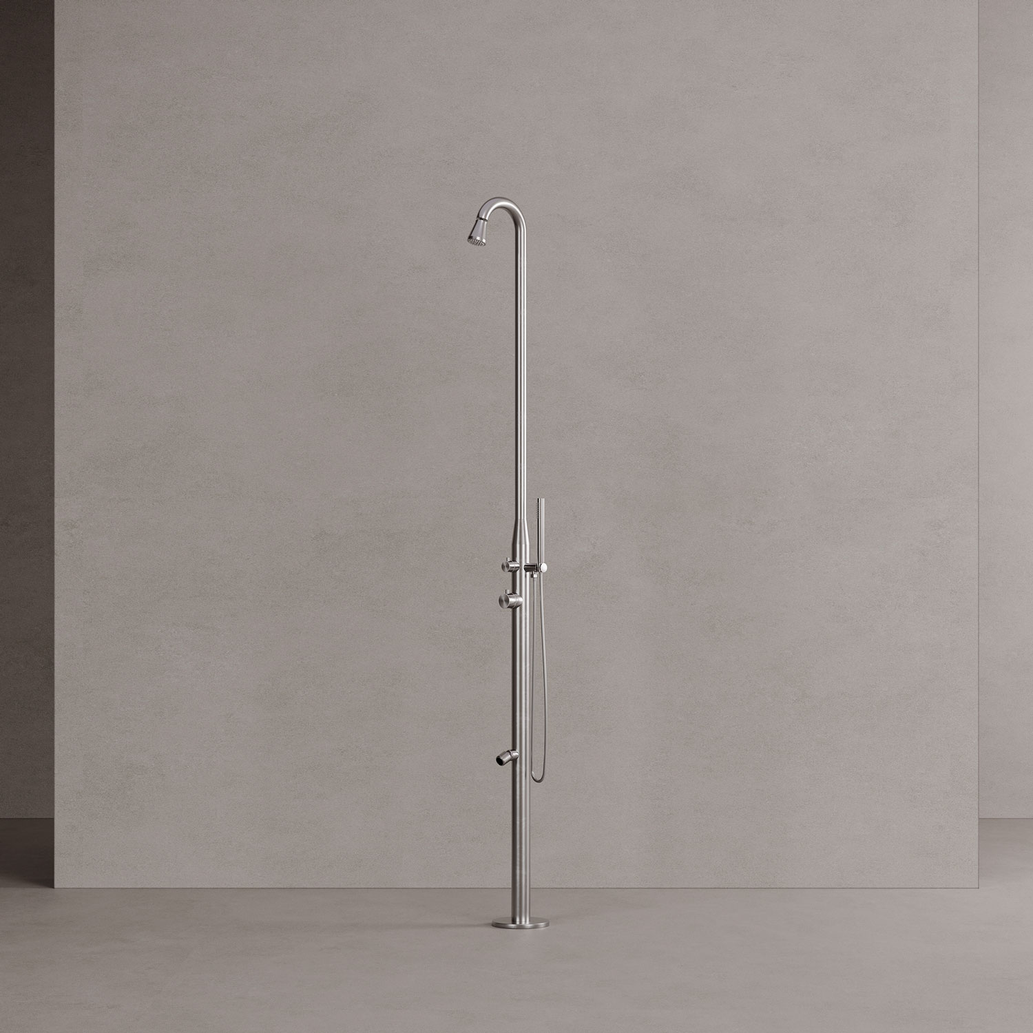 Douche Dexterieur Et Douche a Main En Acier Inox 316l Sined Stintino – Image 5