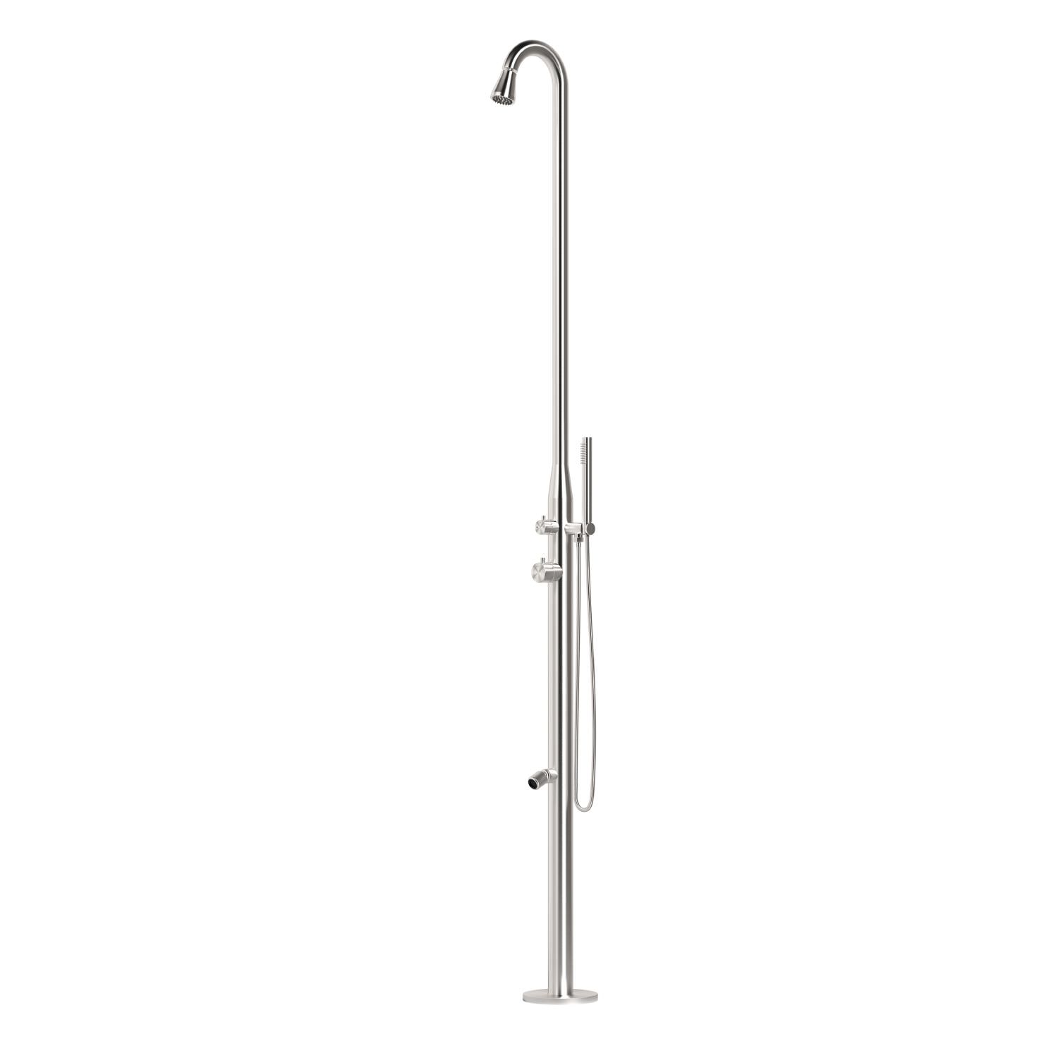 Douche Dexterieur Et Douche a Main En Acier Inox 316l Sined Stintino – Image 2