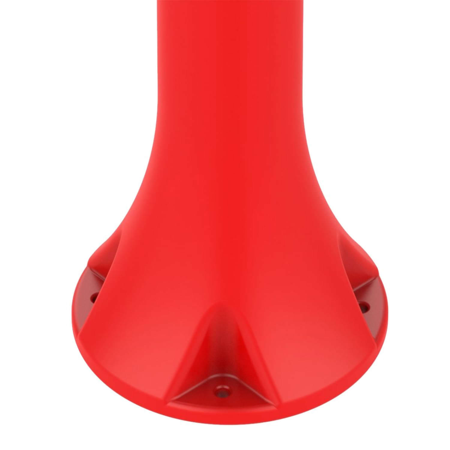 Fontaine de jardin rouge en polyethylene HD raccord lateral pour tuyau darrosage – Image 5