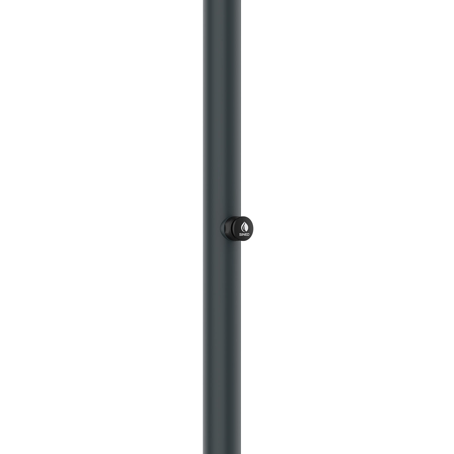 Douche a Eau Froide Temporisee En Aluminium Sined Luna Timer Grigia – Image 3