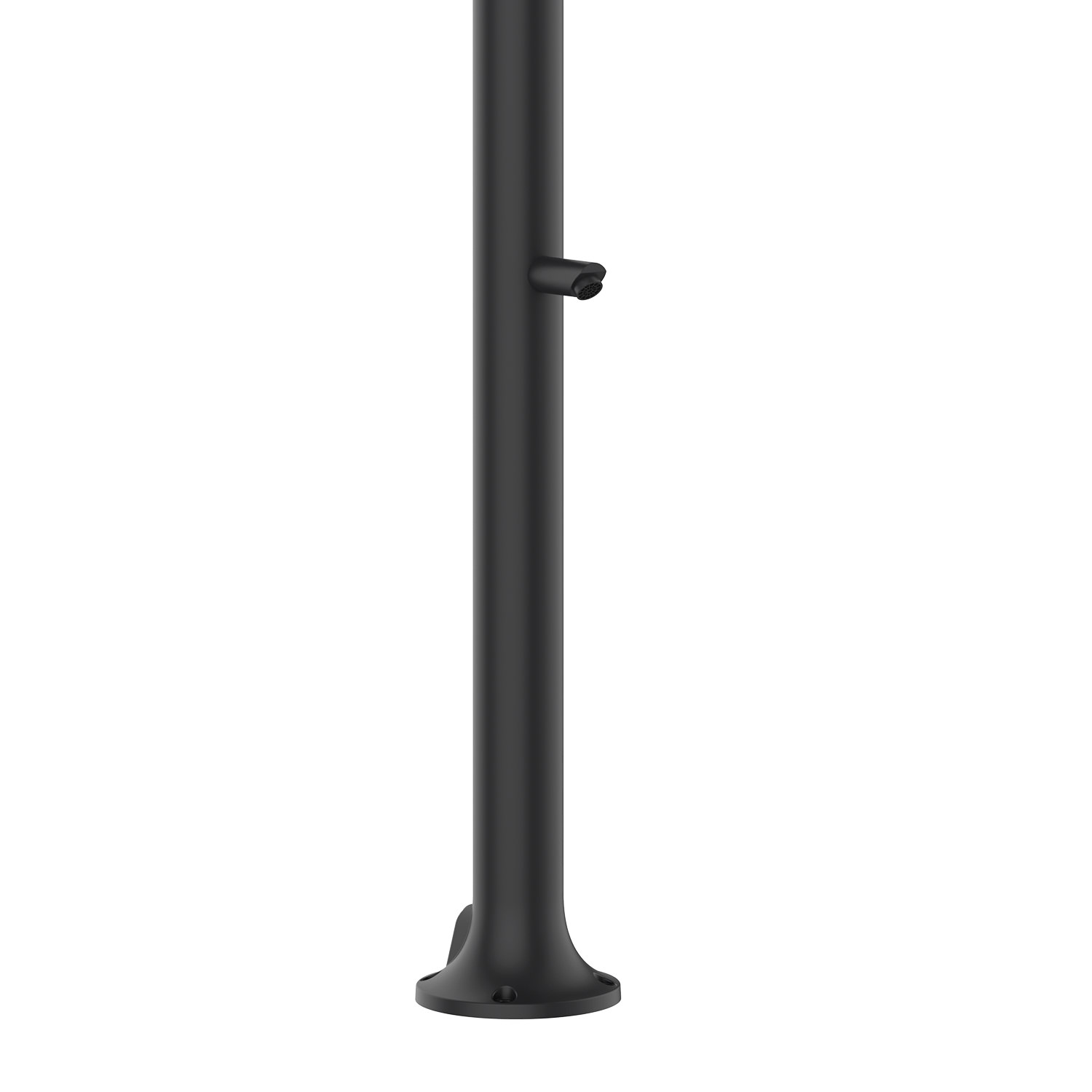 Douche noire en aluminium avec minuterie lavage pieds double entree eau – Image 4