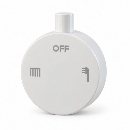 Poignee de rechange pour deviateur de douche inox 316L blanc