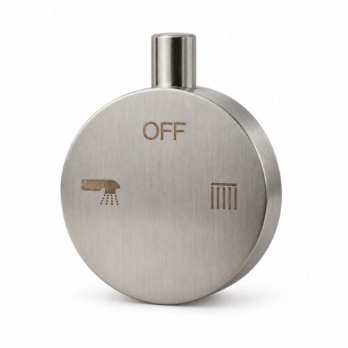 Poignee de rechange pour deviateur de douche inox acier inoxydable 316L