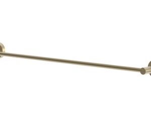 Porteserviettes mural dore en acier inoxydable AISI 316L