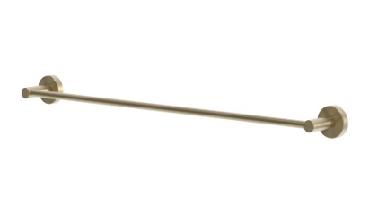 Porteserviettes mural dore en acier inoxydable AISI 316L