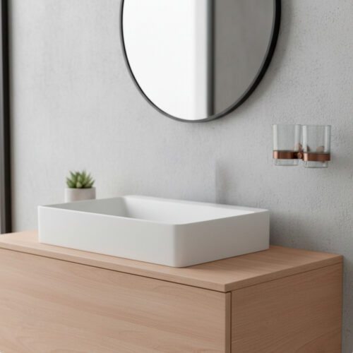 Double portegobelet en acier inoxydable 316L avec finition or rose