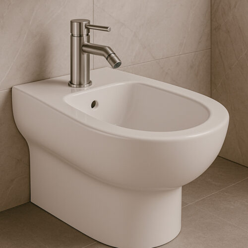 Mitigeur de bidet en acier inoxydable 316L satine resistant a la corrosion