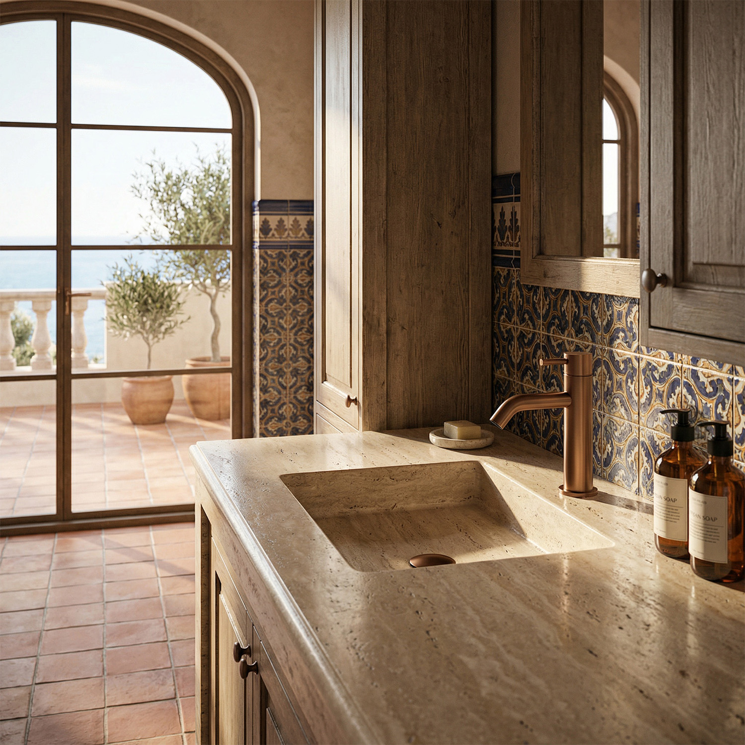 Robinets de lavabo et de bidet