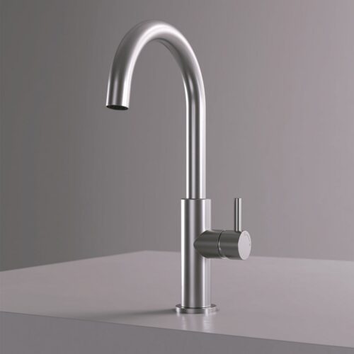 Robinet cuisine inox 316L acier inoxydable 32 cm haute resistance corrosion
