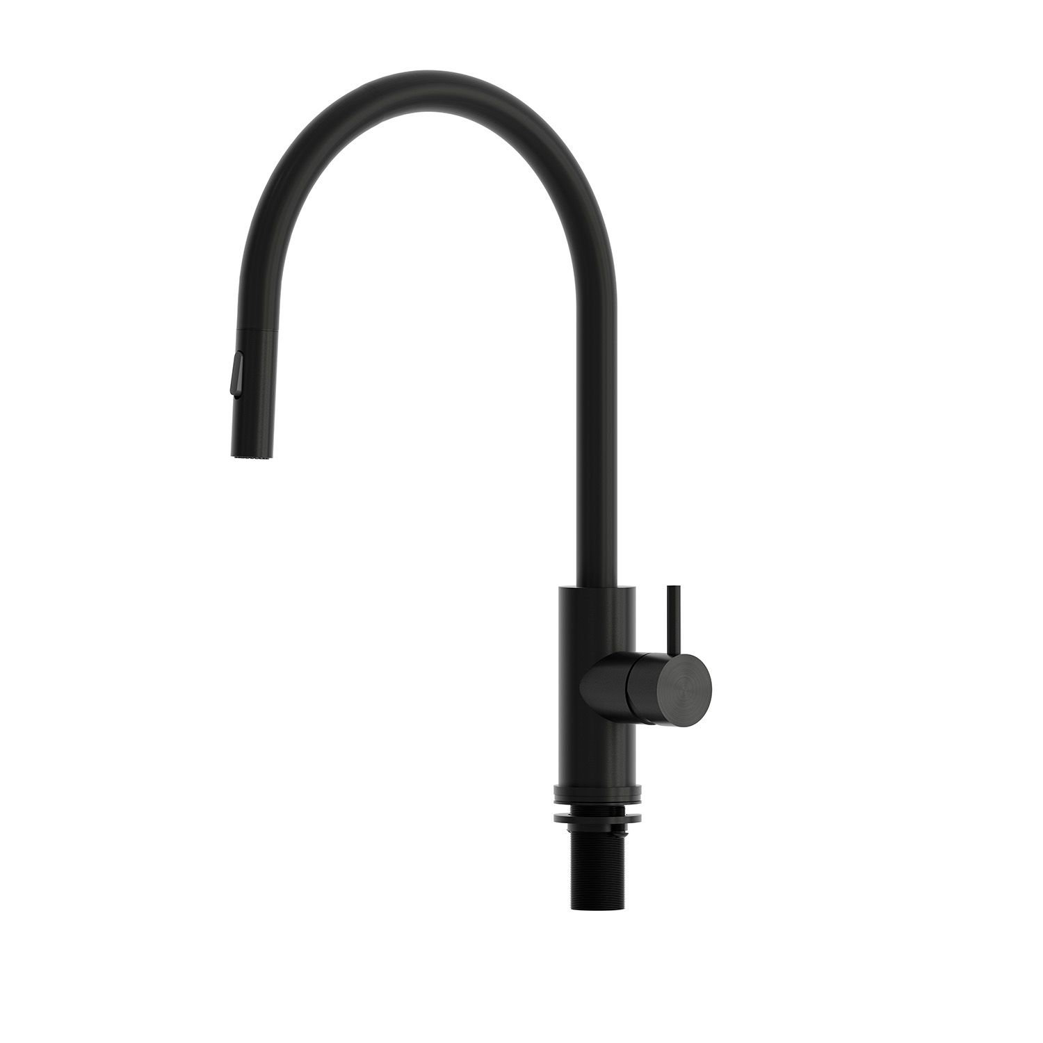 Mitigeur evier cuisine extractible noir en acier inox 316L – Image 2