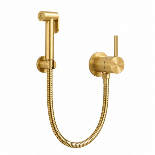 Set douchette WC shattaf flexible or en acier inox 316L