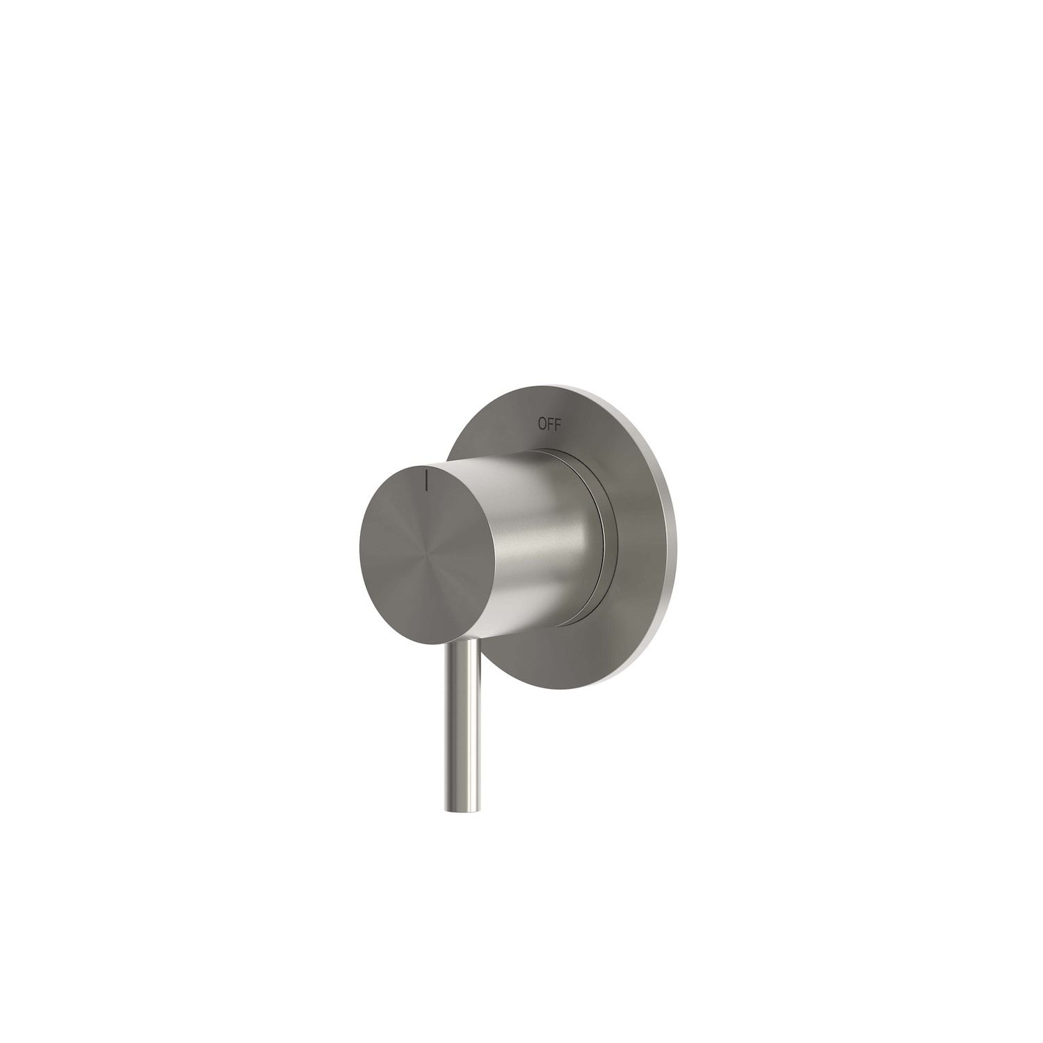 Valve onoff de douche levante en acier inox 316L inox naturel