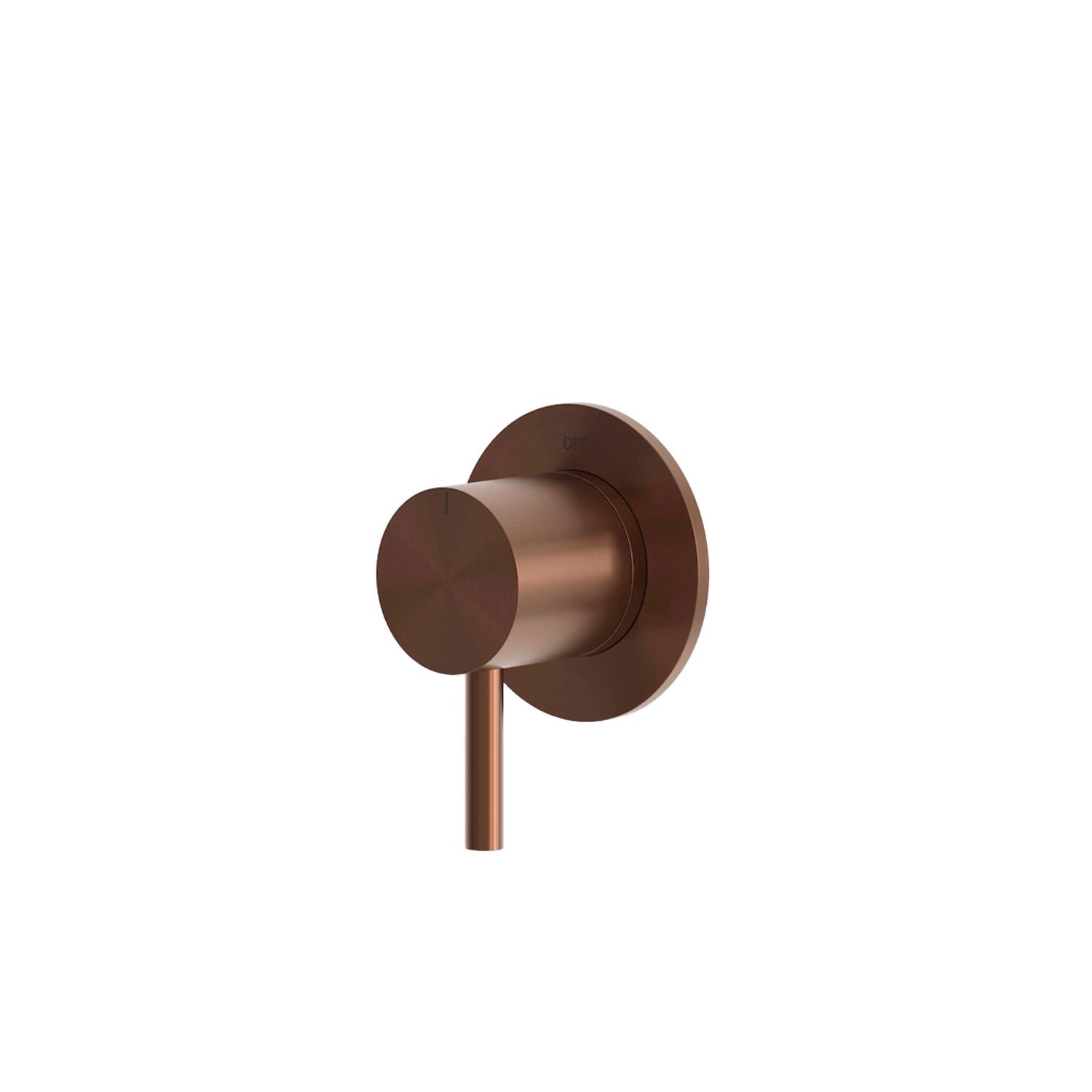 Valve onoff levante douche acier inox 316L or rose anticorrosion – Image 2