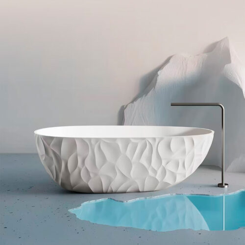 Decouvrez la vasque Sined Zefiro elegante et durable Investissez dans le confort dune baignoire h